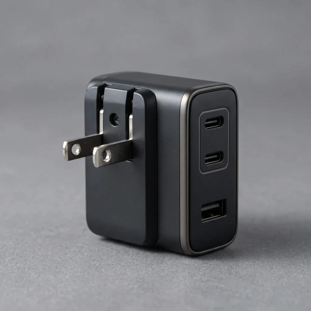 Ultra-Compact Palm-Sized Form Factor With Flush Folding Prongs