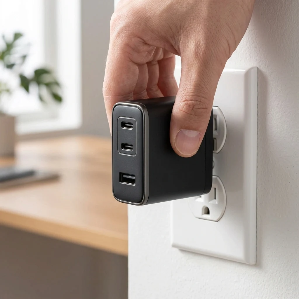 Connect To Any Wall Or Power Strip Outlet
